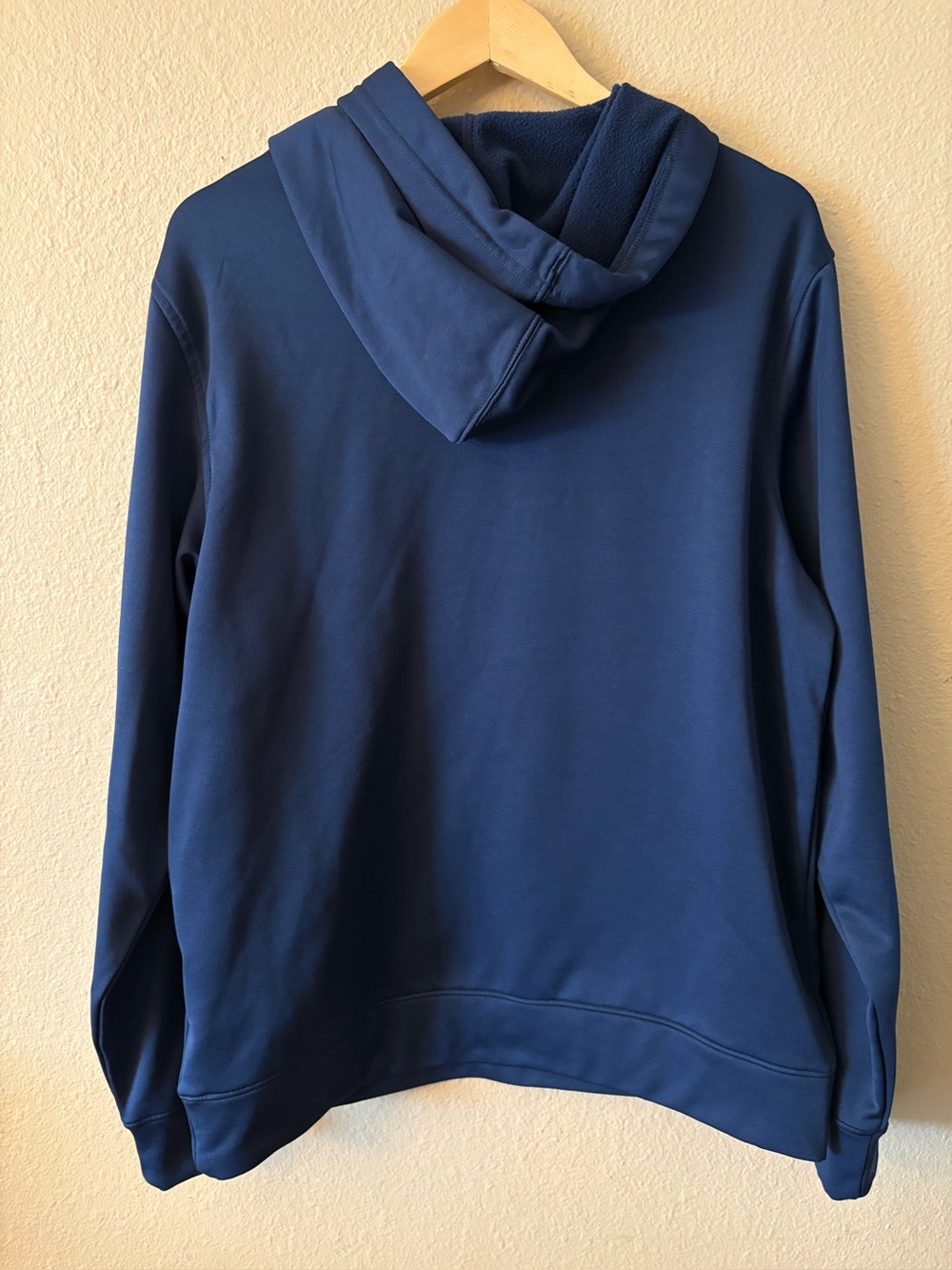 Seattle Seahawks NFL Hoodie Navy Blue Pullover Sweatshirt Men’s Large - Picture 2 of 7